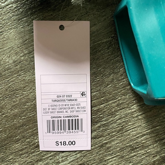 Wild Fable Brand New Never Used mint Condition Small Turquoise Purse - Picture 8 of 9